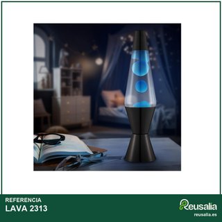 LAVA lámpara lava 2313 cera azul 14,5"