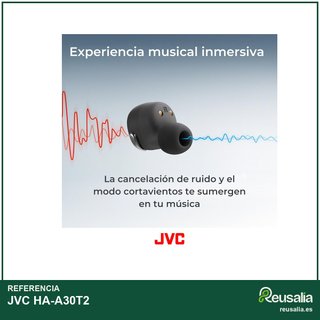 JVC HA-A30T2 auriculares bluetooth ultraligero