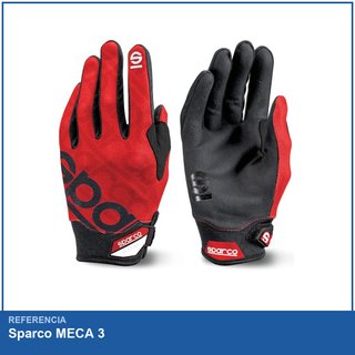 Sparco MECA 3 guantes mecánico talla 12 azul