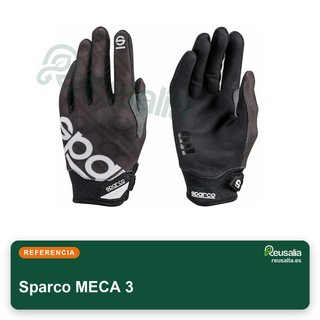 Sparco MECA 3 guantes mecánico talla 12 azul