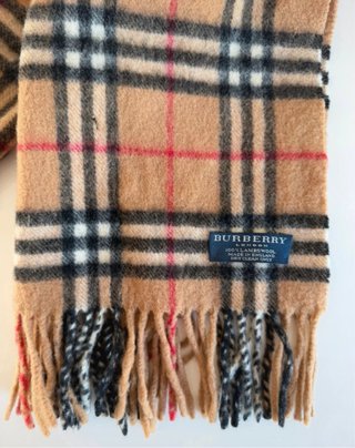 Bufanda Burberry London Beige Multicolor