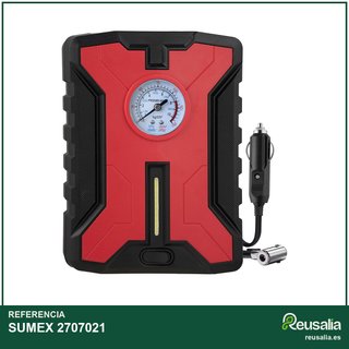 SUMEX Compresor Aire Portátil Digital 12V 10 Bar