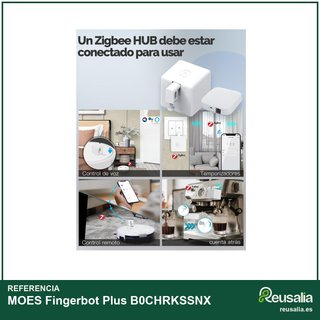 MOES Fingerbot Plus control táctil