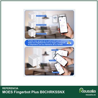 MOES Fingerbot Plus control táctil