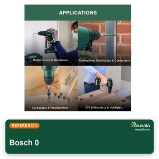 Bosch maletín brocas para taladro madera