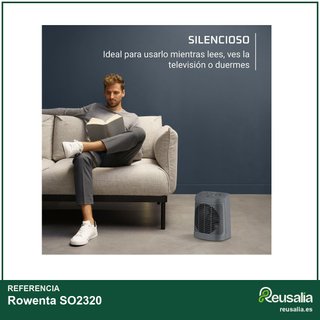Rowenta SO2320 calefactor compacto bajo consumo