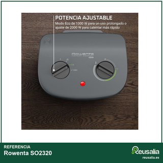 Rowenta SO2320 calefactor compacto bajo consumo