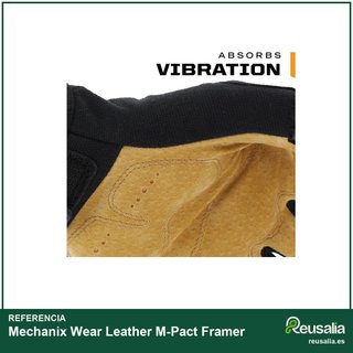 Mechanix Wear Leather M-Pact Guantes protección
