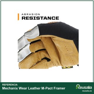 Mechanix Wear Leather M-Pact Guantes protección