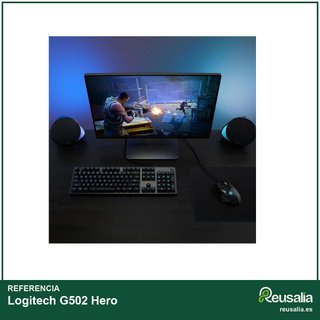 Logitech G502 Hero G ratón gaming precisión