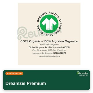 Dreamzie Premium sábana bajera algodón orgánico