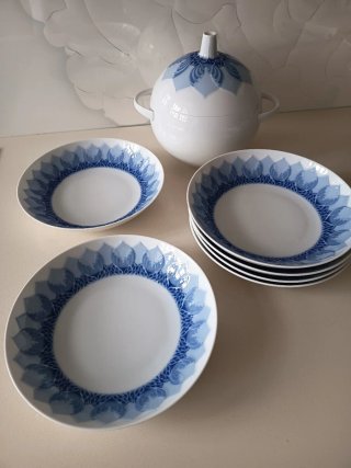 Sopera Rosenthal con platos hondos