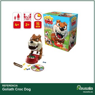 Goliath Croc Dog juego de mesa habilidad niños