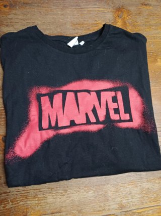 Maglietta Uomo Marvel Nera Taglia L