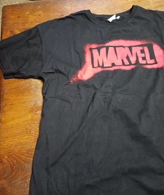 Maglietta Uomo Marvel Nera Taglia L
