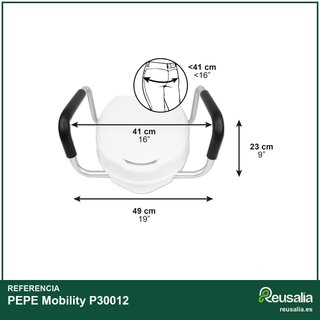 PEPE Mobility elevador wc cómodo seguro adaptable