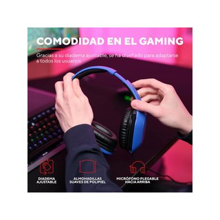 Trust Gaming GXT 415B Zirox auriculares gaming