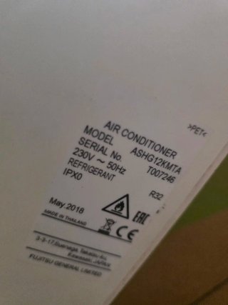Placa Electrónica Fujitsu General ASHG12KMTA