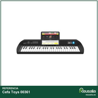 Cefa Toys teclado electrónico bluetooth portátil