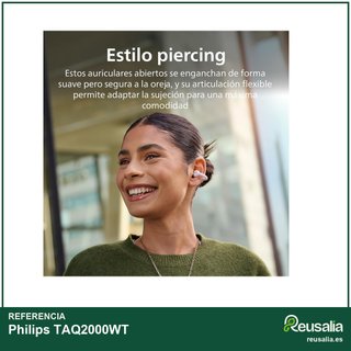 Philips TAQ2000WT auriculares bluetooth true