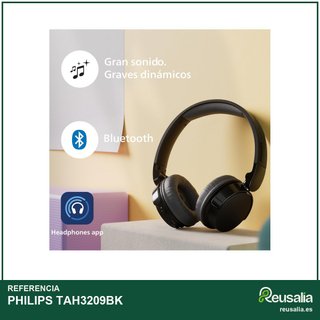 PHILIPS TAH3209BK auriculares bluetooth ligeros