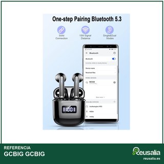 Auriculares inalámbricos Bluetooth 5.3 con