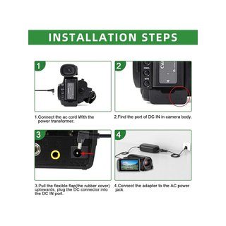 Gonine CA-570 cargador batería videocámara Canon