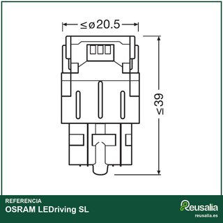 OSRAM LEDriving SL W21/5W lámparas LED