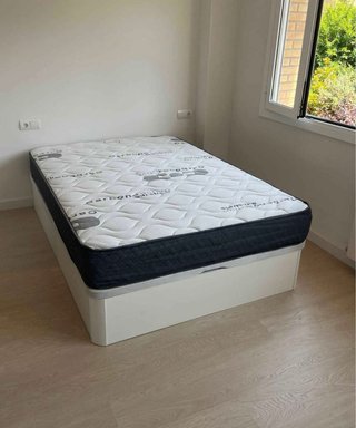 Cama canapé con colchón
