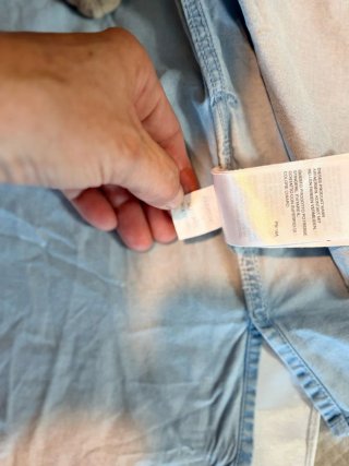 Camisa Vaquera CK Manga Corta Talla s