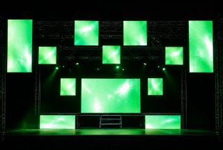 Pantalla LED P10 para escenarios