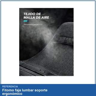 Fitomo faja lumbar soporte ergonómico