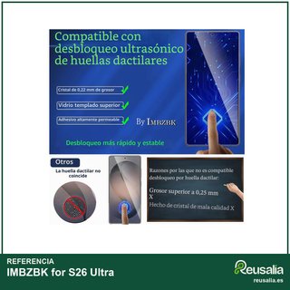 IMBZBK protector pantalla Samsung Galaxy S26 Ultra