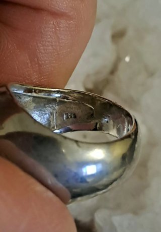 Anello cupola zircone taglio diamante.tg 16.5