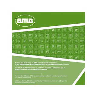 Amig Manilla MAI PB aluminio 8mm placa