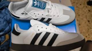 Adidas Samba Blancas y Negras