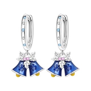 CYCUFF pendientes aro plata 925 circonitas