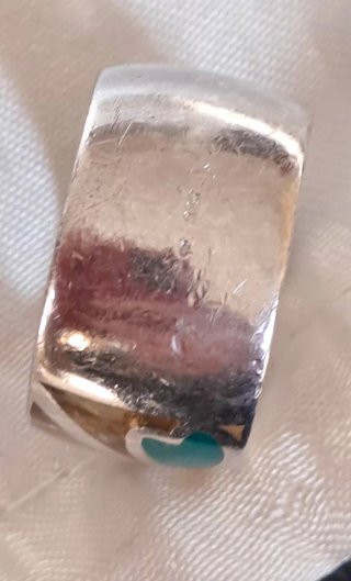 Anello Kenzo Argento Fascia Larga Smaltato