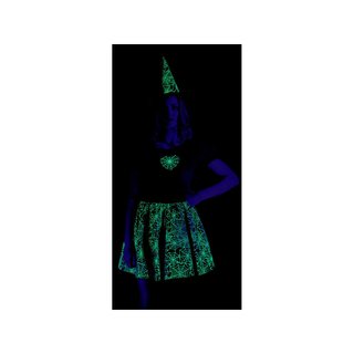 Rubies Spiderweb Neon disfraz bruja vestido