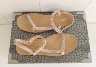 URGE Sandalias pedrería TALLA38 NUEVAS A ESTRENAR