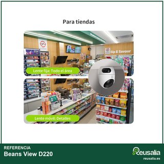 Beans View D220 cámara doble lente seguridad