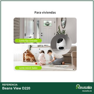 Beans View D220 cámara doble lente seguridad