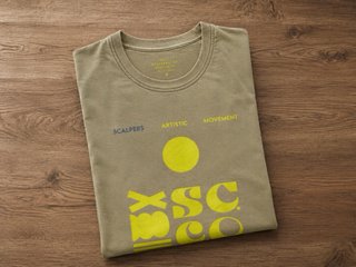 Camiseta Scalpers Artistic Movement talla L