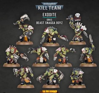 Orkos Beast Snaggas Kill Team