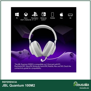 JBL Quantum 100M2 auriculares gaming sonido