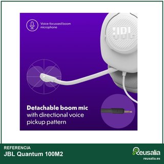 JBL Quantum 100M2 auriculares gaming sonido