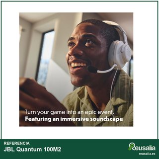 JBL Quantum 100M2 auriculares gaming sonido