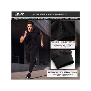Iron Mountain pantalones jogger trabajo