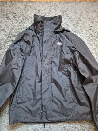 The North Face Chaqueta Negra Impermeable