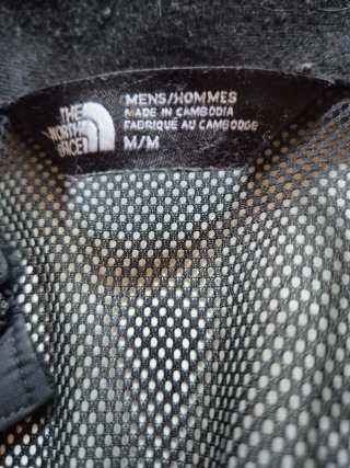 The North Face Chaqueta Negra Impermeable